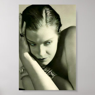 Affiche Lili Damita .. Fille Ziegfeld