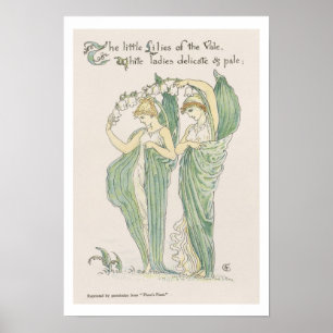 Affiche Lilies of the Vale, from Flora's Feast, 1901