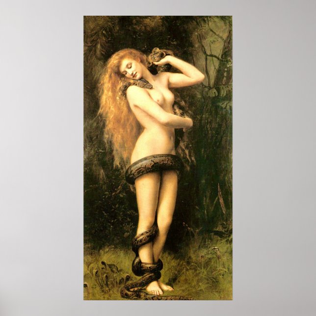 Affiche Lilith par John Collier (Devant)