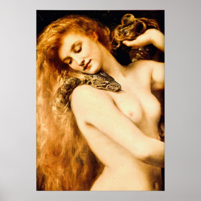 Affiche Lilith par John Collier (Devant)