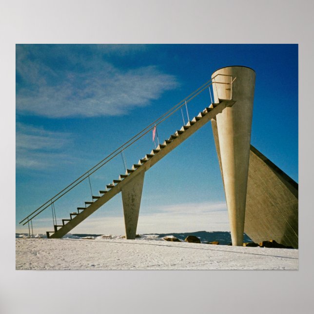 Affiche Lillehammer Norvège (Devant)