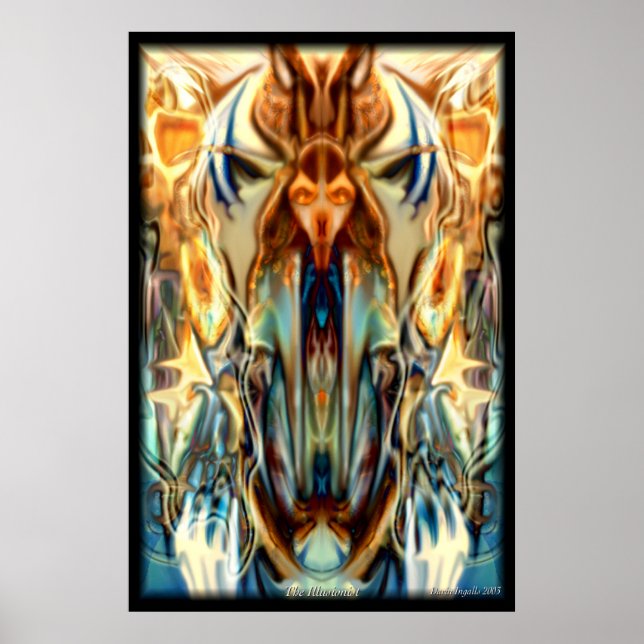 Affiche L'illusionniste (Devant)