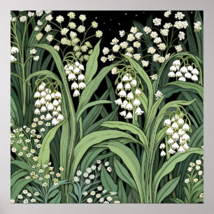 Affiche Lily of the Valley Art Imprimer