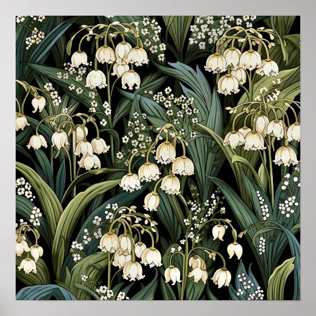 Affiche Lily of the Valley Art Imprimer (Devant)