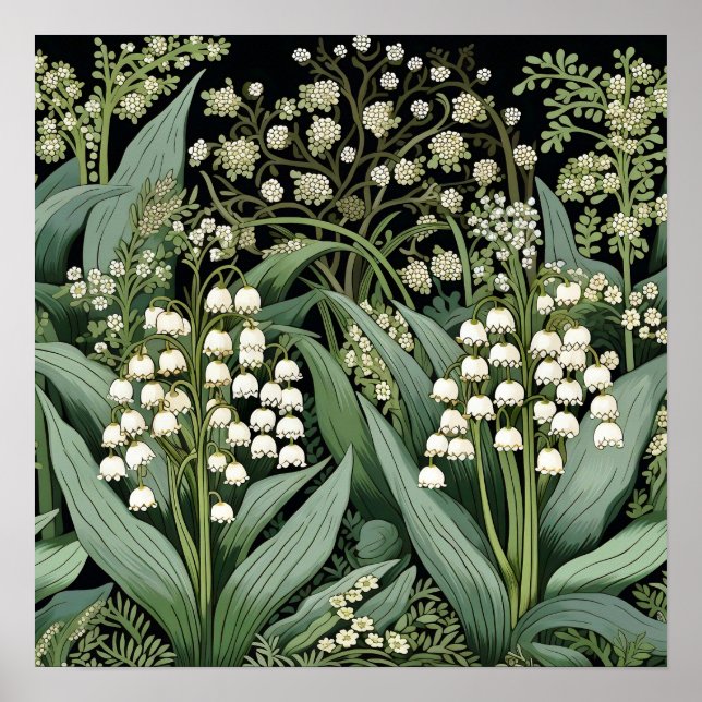 Affiche Lily of the Valley Art Imprimer (Devant)