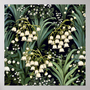 Affiche Lily of the Valley Art Imprimer