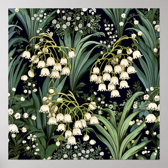 Affiche Lily of the Valley Art Imprimer (Devant)