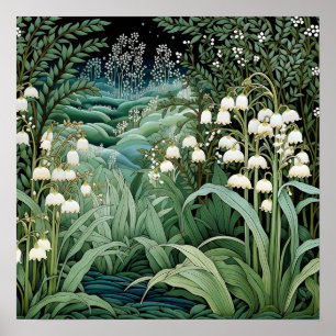 Affiche Lily of the Valley Art Imprimer