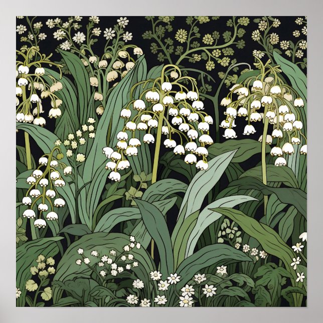 Affiche Lily of the Valley Art Imprimer (Devant)
