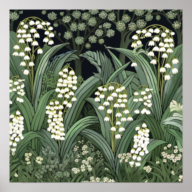 Affiche Lily of the Valley Art Imprimer (Devant)