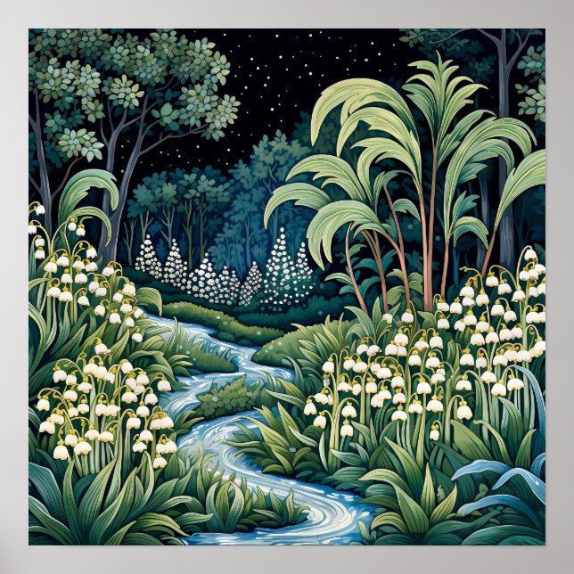 Affiche Lily of the Valley Art Imprimer (Devant)