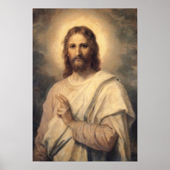 Affiche L'image du Seigneur - Heinrich Hofmann (Devant)