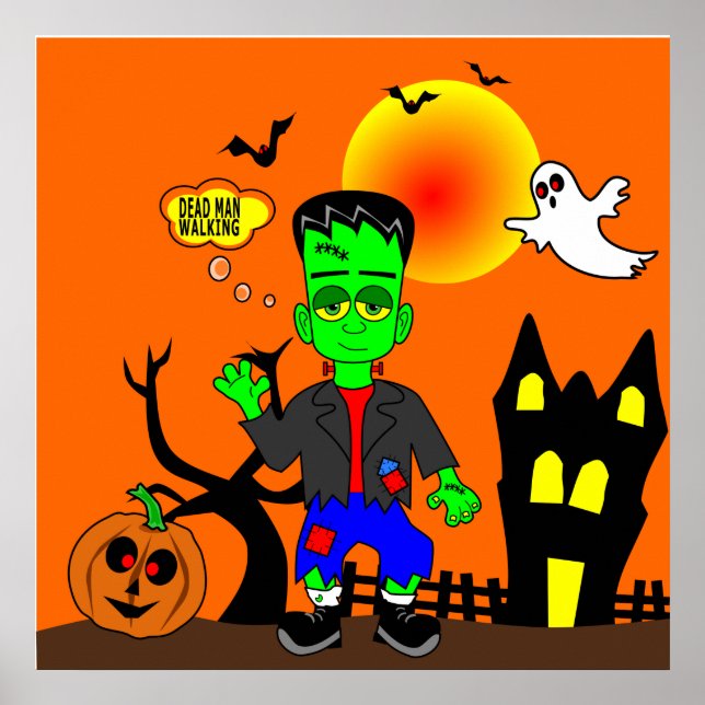 Affiche L'image monstre de Funny Frankenstein (Devant)