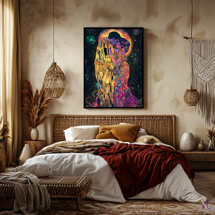 Affiche L'Imaginaire céleste Kiss Art Nouveau