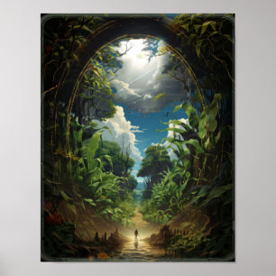 Affiche L'Imaginaire naturel "Un monde plus grand"