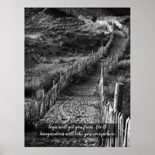 Affiche L'imagination vous emmènera partout