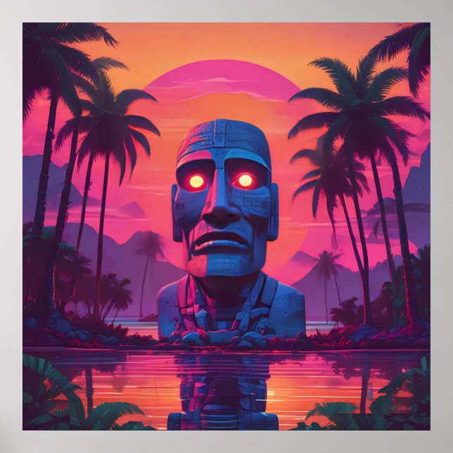 Affiche Liminal Polynesian Haunt (Devant)