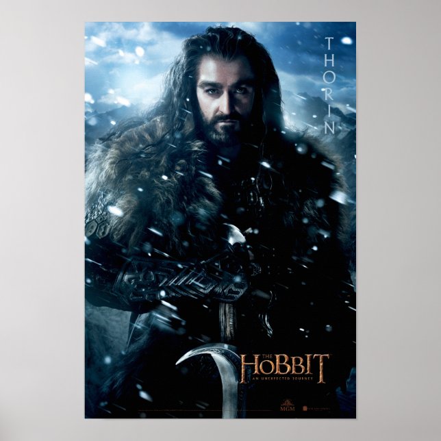 Affiche Limited Edition Artwork: THORIN OAKENSHIELD™ (Devant)