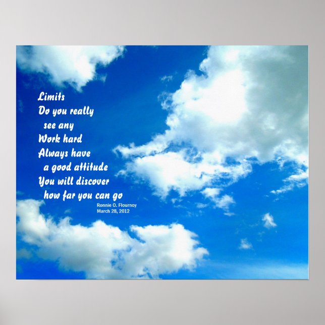 Affiche Limites (Devant)