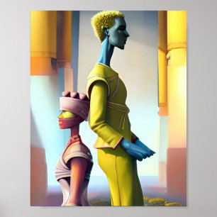 Affiche Limites verticales Conception des jauges de Ken