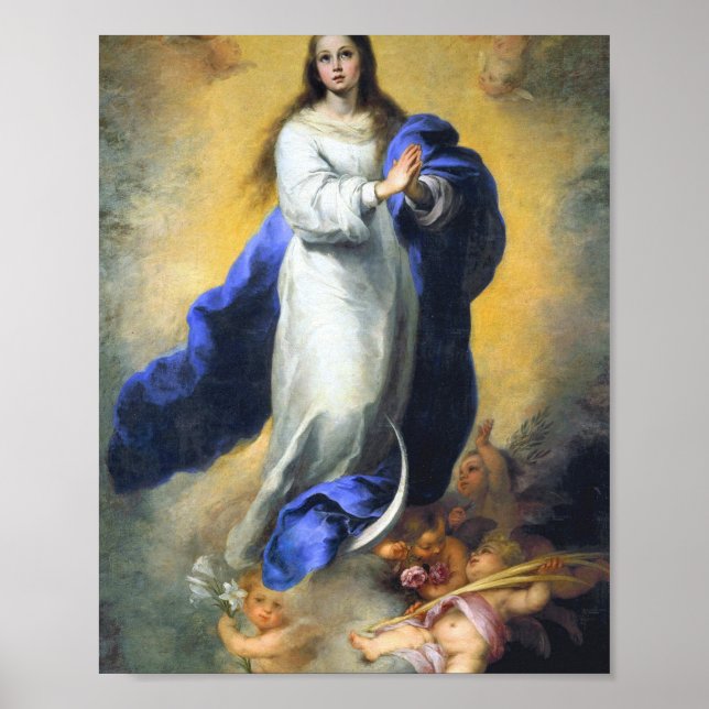 Affiche L'Immaculée Conception De L'Escorial (Devant)