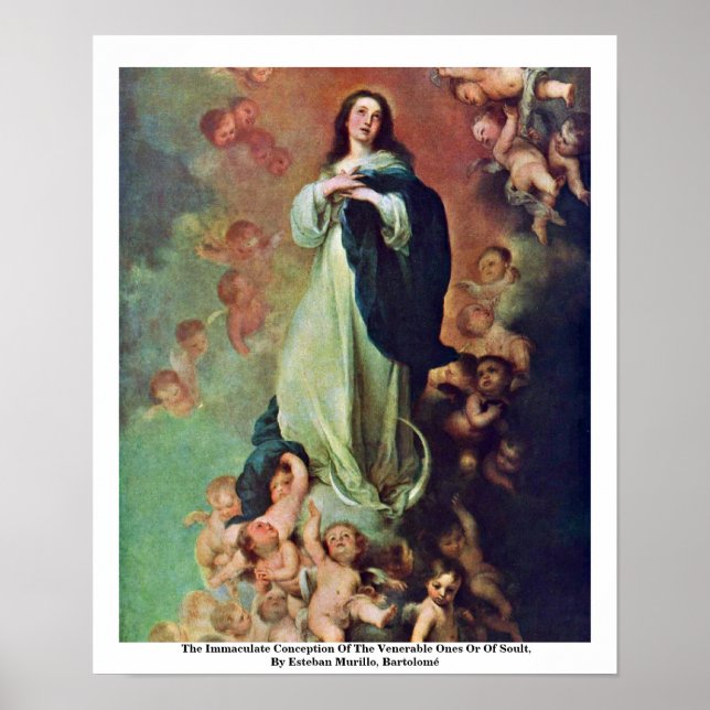 Affiche L'Immaculée Conception Des Vénérables (Devant)
