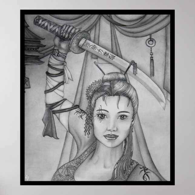 Affiche L'impératrice asiatique (Devant)