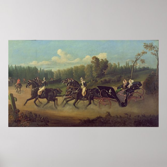 Affiche L'impératrice Eugénie et la reine Victoria dans (Devant)