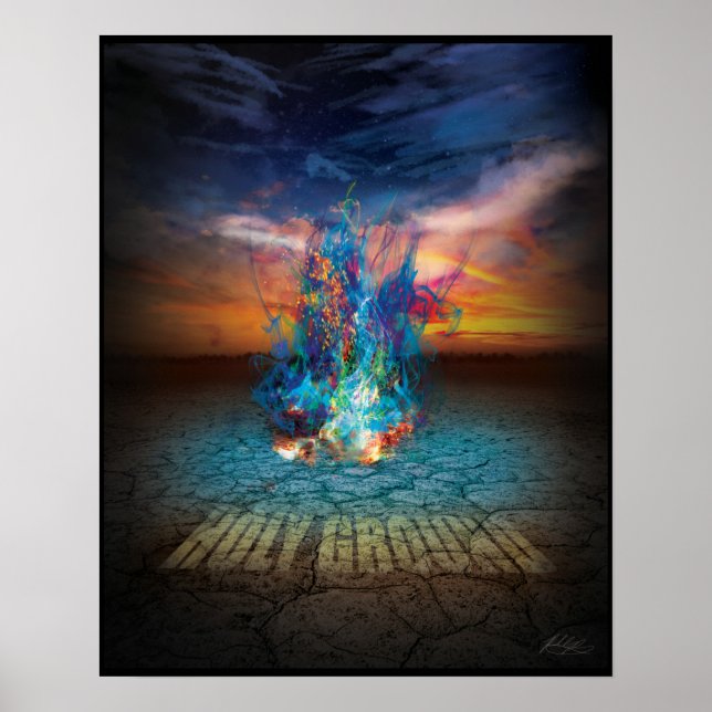Affiche L'impression Burning Bush Canvas (Devant)