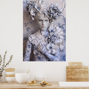Affiche L'impression d'art masculine Fey en porcelaine