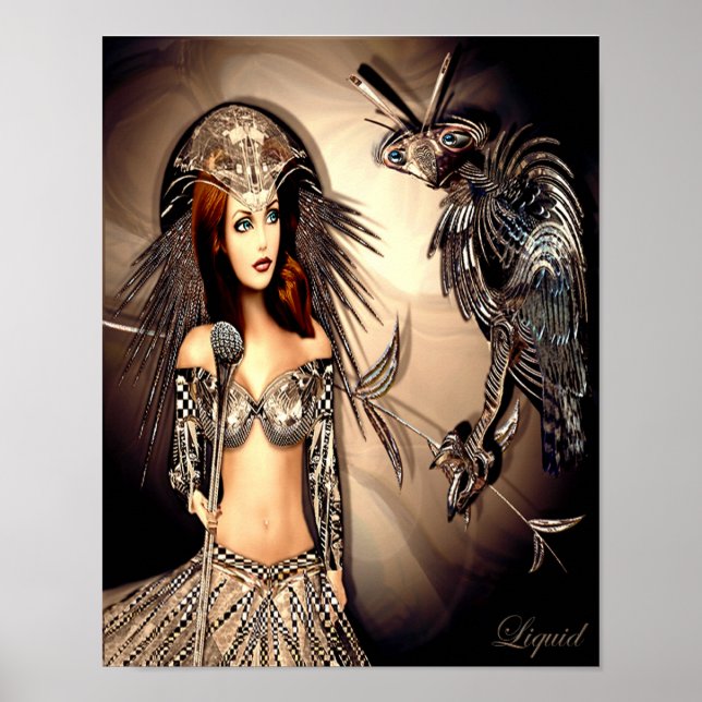 Affiche L'impression de la révélation de Crispin (Devant)