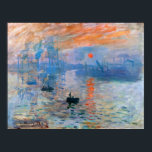 Affiche L'Impression de Monet, lever du soleil<br><div class="desc">Impression,  Sunrise par Claude Monet (1872).</div>