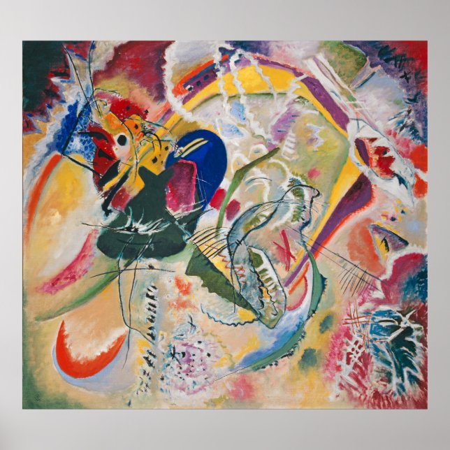 Affiche L'improvisation de Kandinsky 35 (Devant)