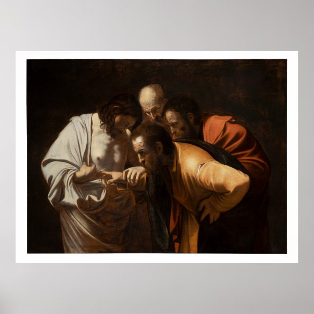 Affiche L'incrédulité de Saint Thomas (Devant)