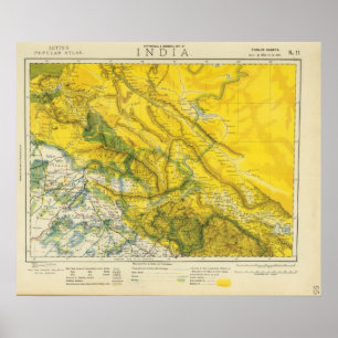 Affiche L'Inde et le Pakistan