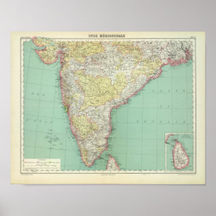 Affiche L'Inde et le Sri Lanka 2