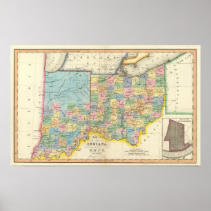 Affiche L'Indiana, Ohio