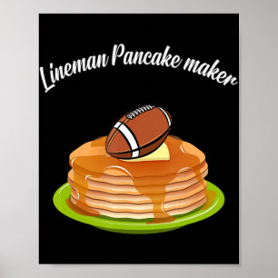 Affiche Lineman Pancake maker