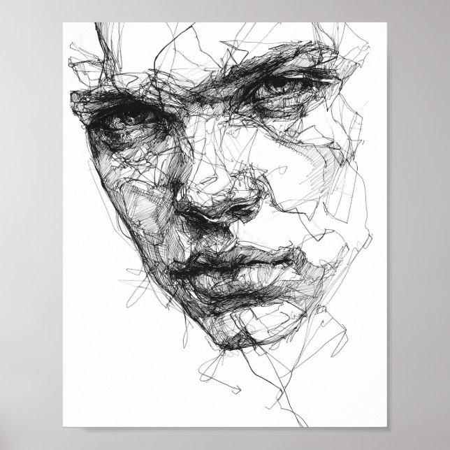 Affiche Lines of a Fractured Gaze (Devant)