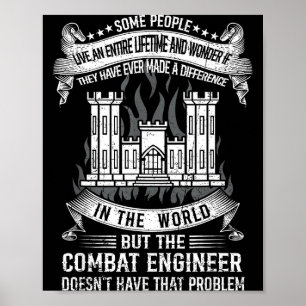 Affiche L'ingénieur de combat n'a pas ce problème fier