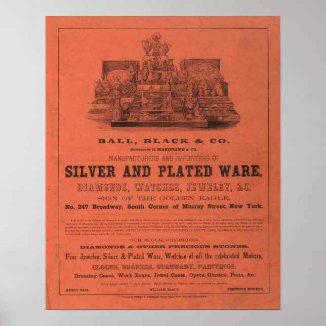 Affiche Lining Colton's American Atlas (Devant)