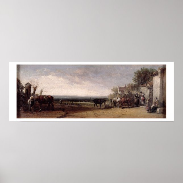 Affiche L'Inn Door près de Gravesend (Devant)