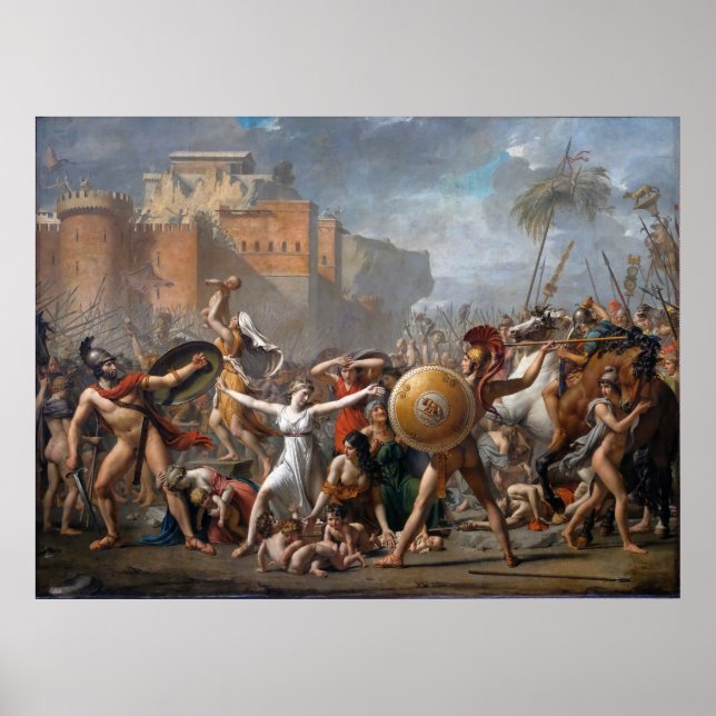 Affiche L'intervention des Sabines (Devant)