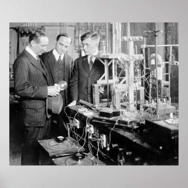 Affiche L'inventeur Guglielmo Marconi, début des années 19 (Devant)