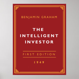 Affiche L'investisseur intelligent - Benjamin Graham