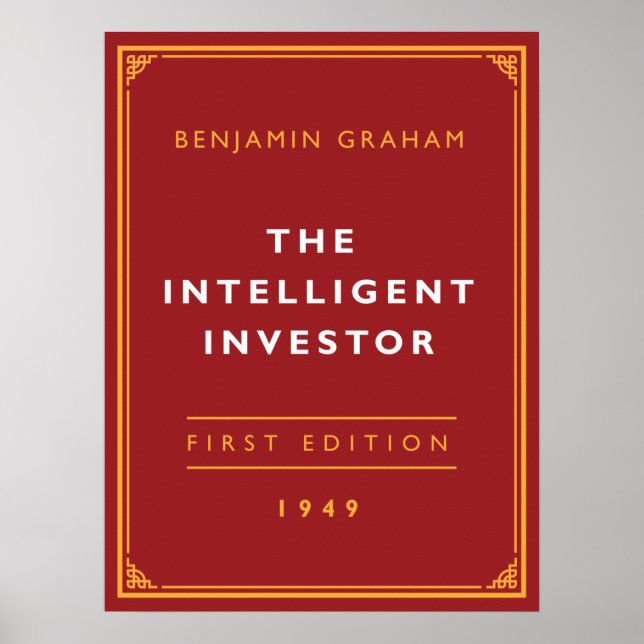 Affiche L'investisseur intelligent - Benjamin Graham (Devant)