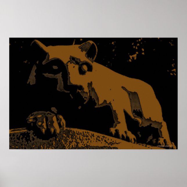 AFFICHE LION (Devant)