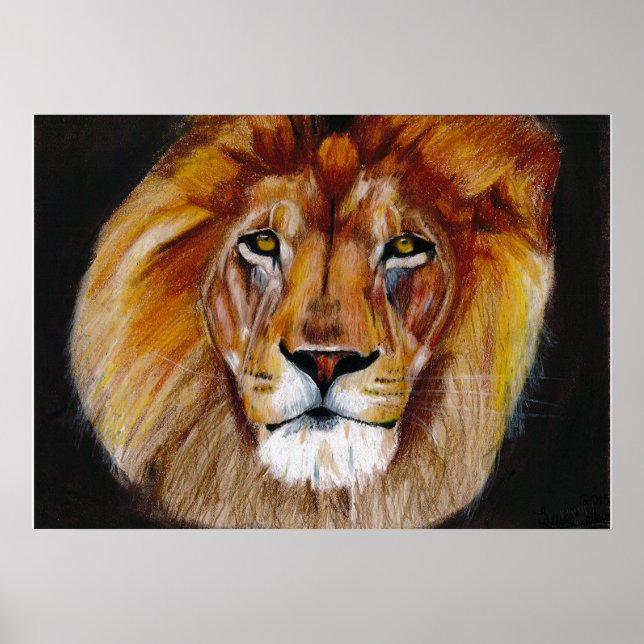 Affiche Lion (Devant)