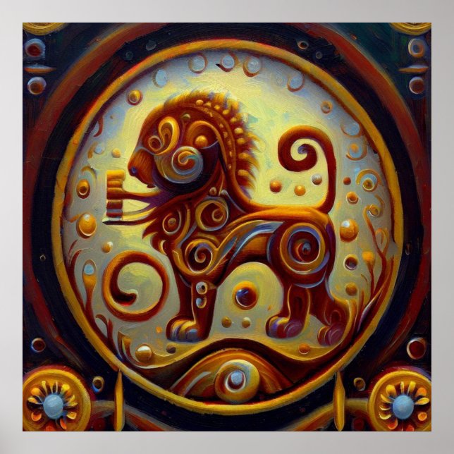 Affiche Lion 11 (Devant)