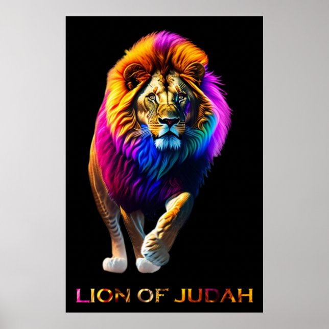 Affiche Lion de Juda (Devant)